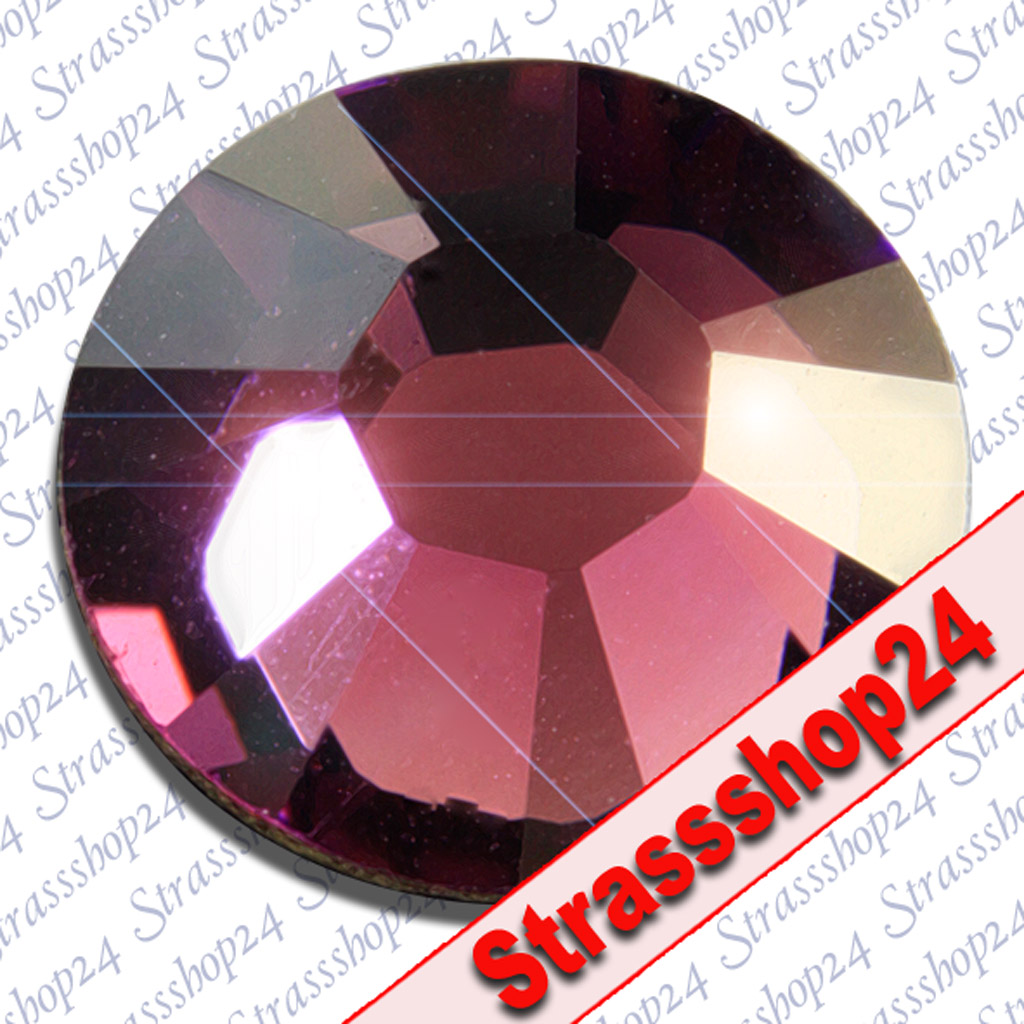 Strass Steine Hotfix PRECIOSA Crystals AMETHYST SS10 Ø2,8mm 