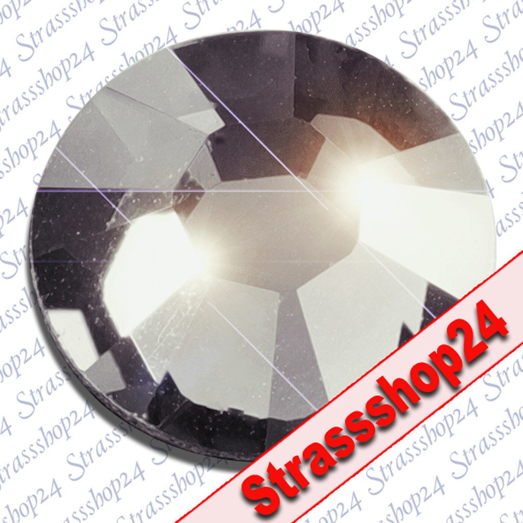Strass Steine Hotfix PRECIOSA Crystals BLACKDIAMOND SS34 Ø7,2mm 