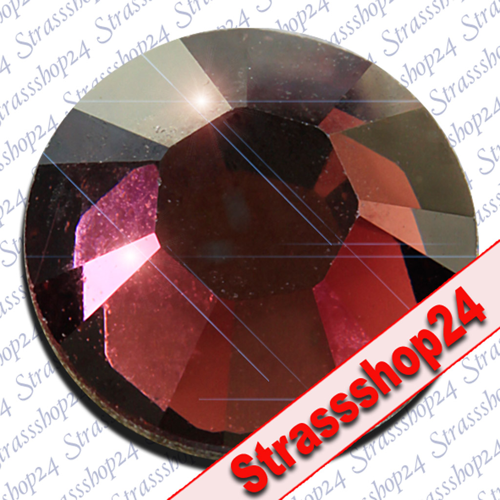 Strass Steine Hotfix PRECIOSA Crystals BURGUNDY SS10 Ø2,8mm 