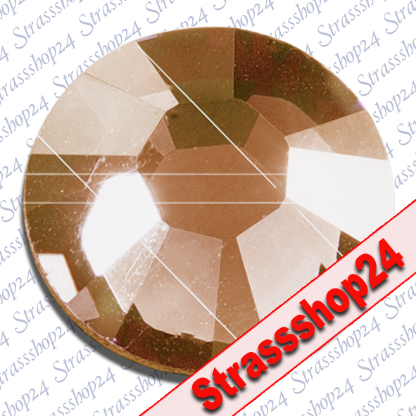 Strass Steine No Hotfix Swarovski® LIGHT COLORADO TOPAZ SS3 Ø1,4mm 
