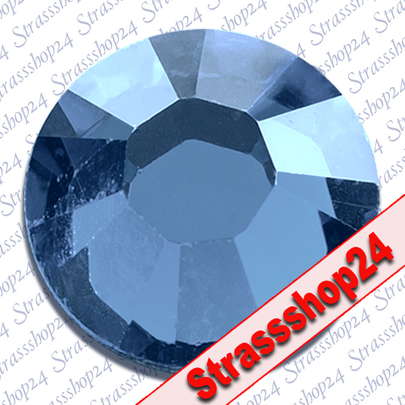 Strass Steine No Hotfix Swarovski® MONTANA SS3 Ø1,4mm 