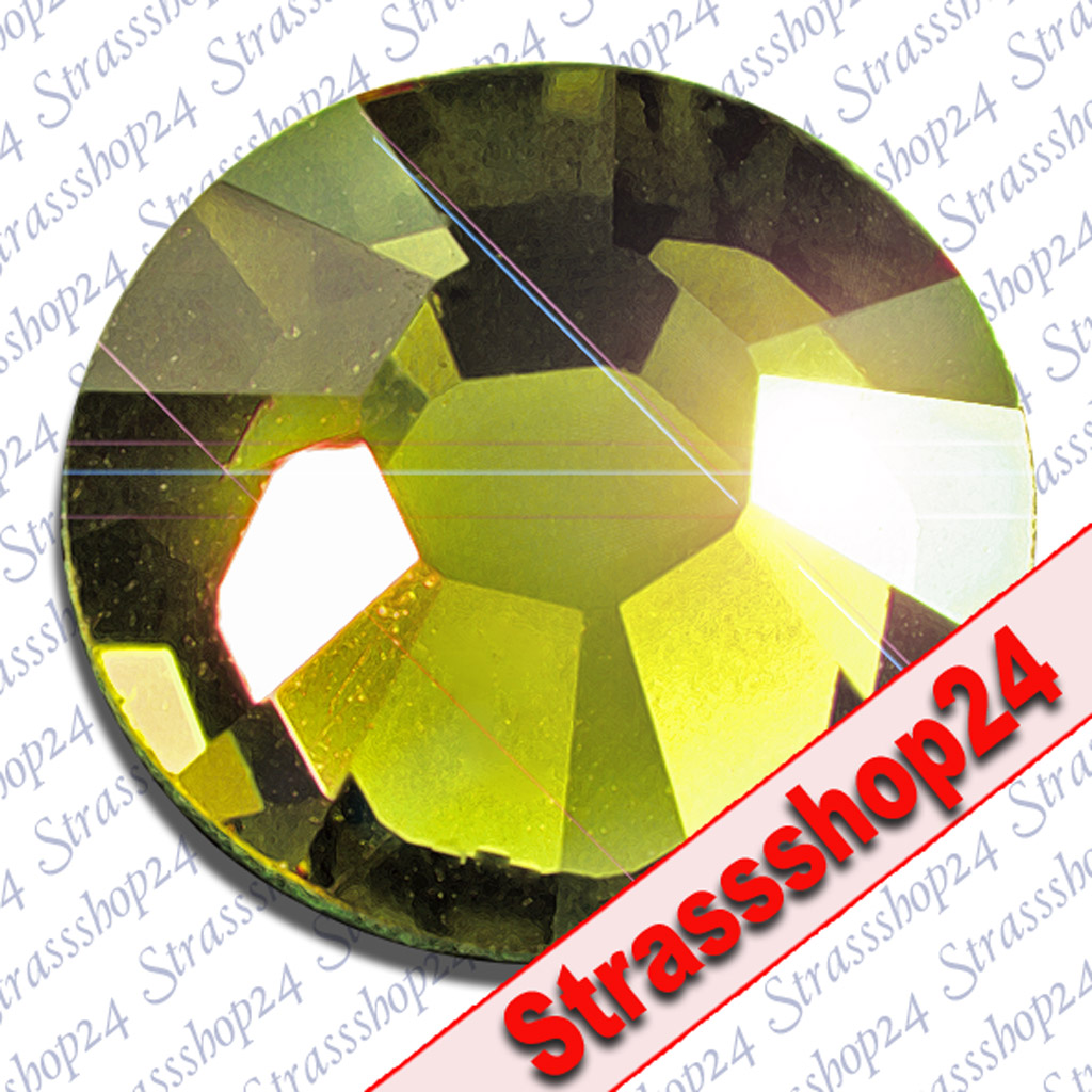 Strass Steine Hotfix PRECIOSA Crystals OLIVINE SS6 Ø2,0mm 