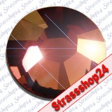 Strass Steine Hotfix PRECIOSA Crystals SMOKEDTOPAZ SS34 Ø7,2mm