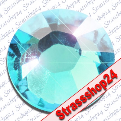Strass Steine Hotfix PRECIOSA Crystals AQUA BOHEMICA SS12 Ø3,1mm 
