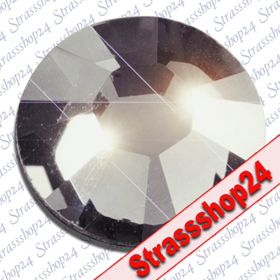 Strass Steine Hotfix PRECIOSA Crystals BLACKDIAMOND SS30 Ø6,4mm 